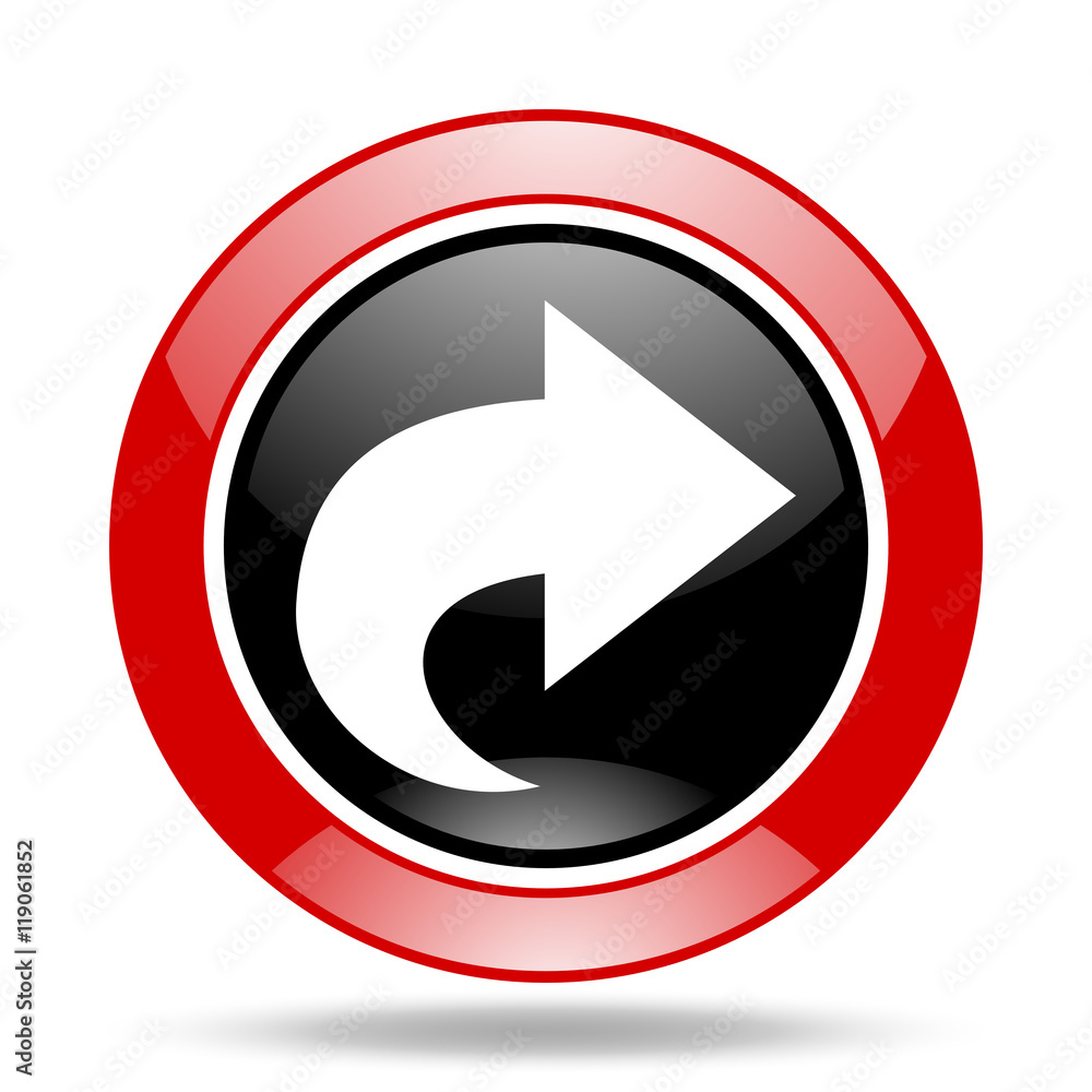 next red and black web glossy round icon next red and black web glossy round icon