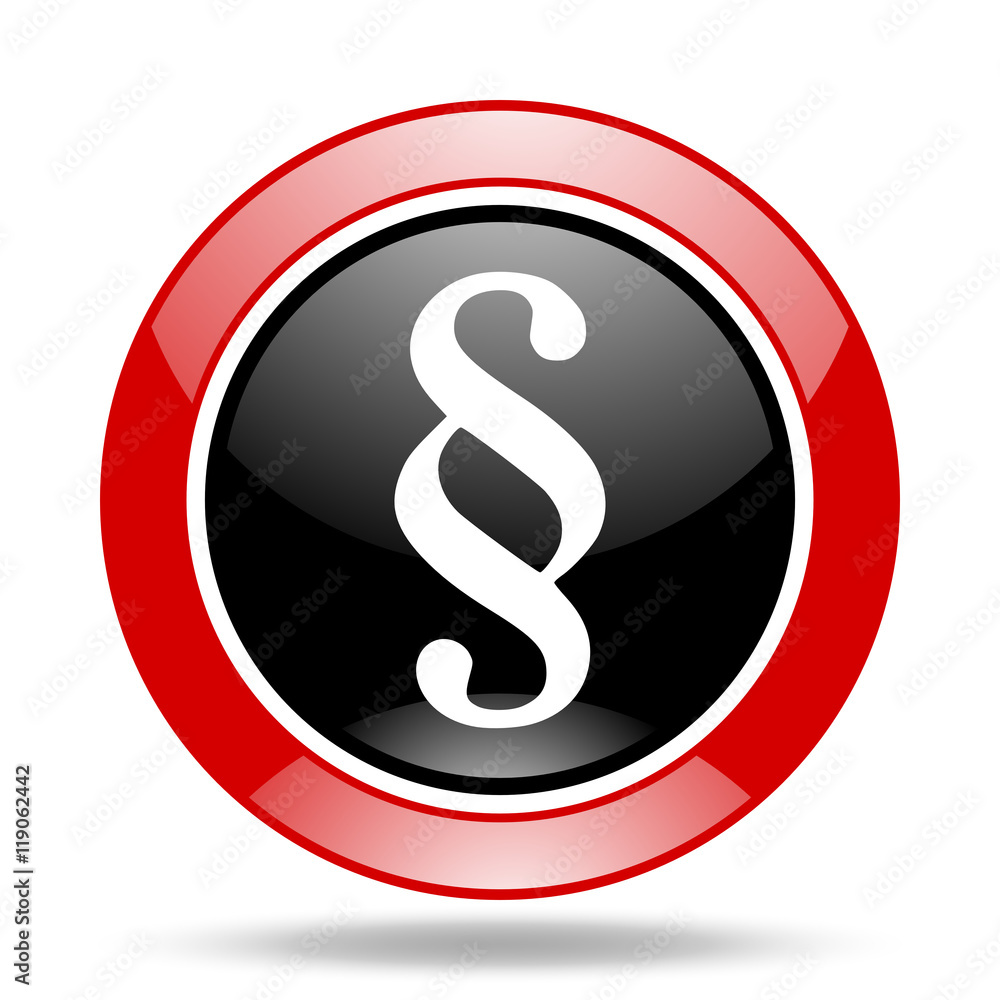 paragraph red and black web glossy round icon paragraph red and black web glossy round icon