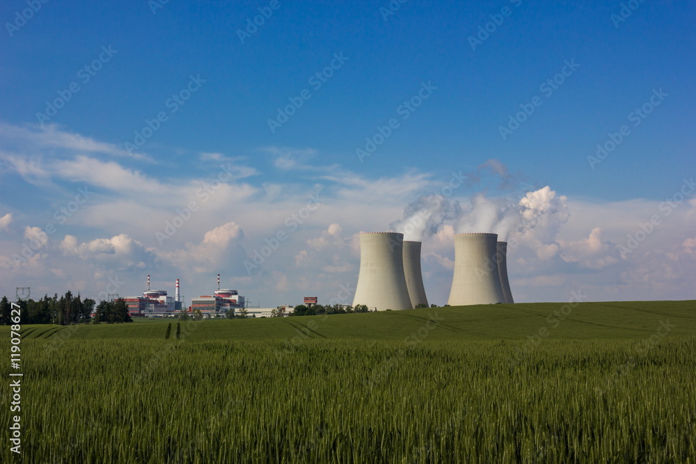 Nuclear power plant Temelin, Czech Republic.