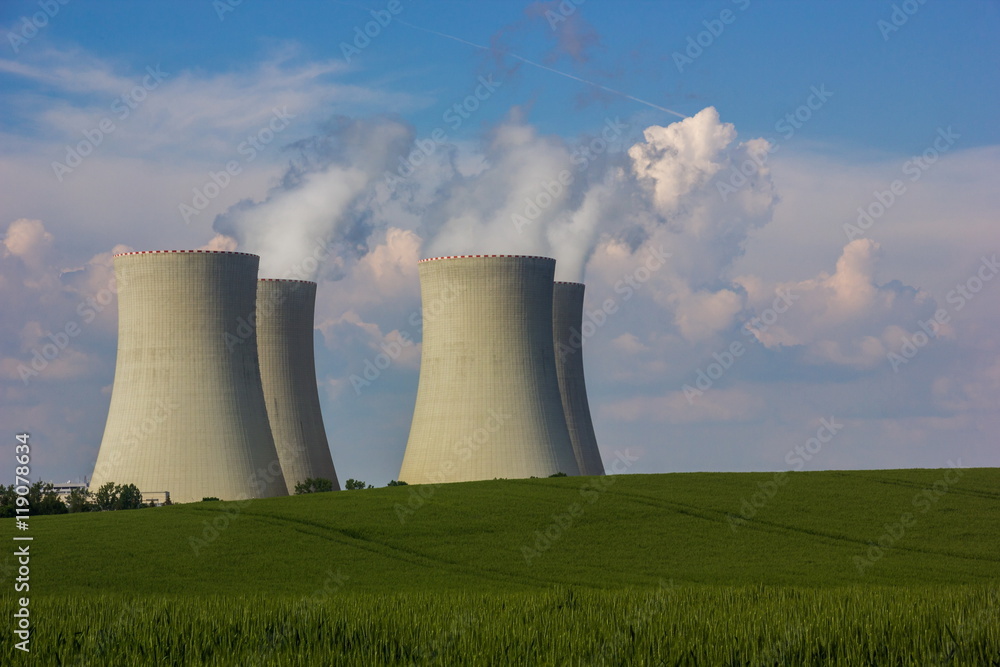Nuclear power plant Temelin, Czech Republic.