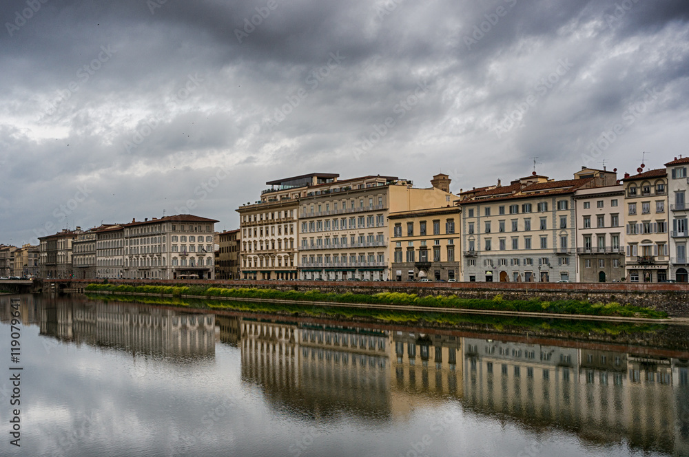 Embankment in Florence