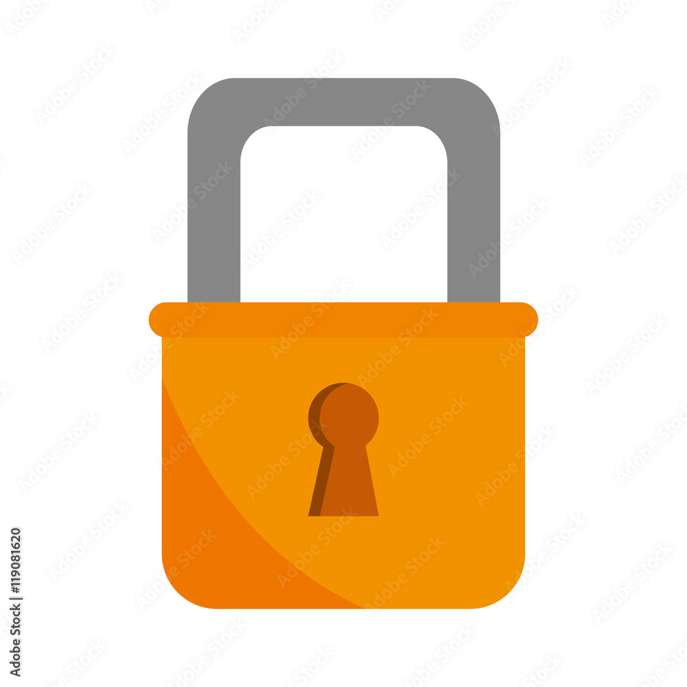 security lock safety system protection keyhole vector illustration security lock safety system protection keyhole vector illustration