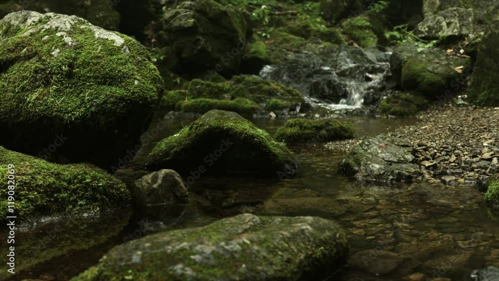 natural rocks and old river, Rock garden Ootsuki in Japan natural rocks and old river, Rock garden Ootsuki in Japan