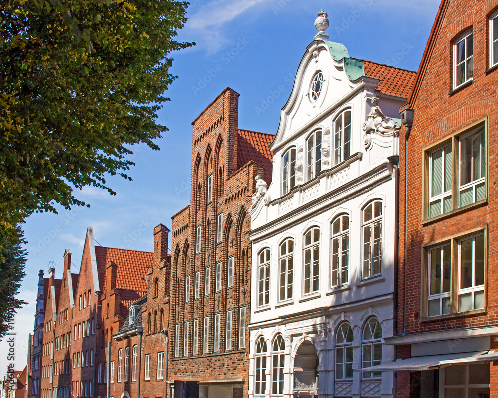 Lübeck Altstadt Mengstraße