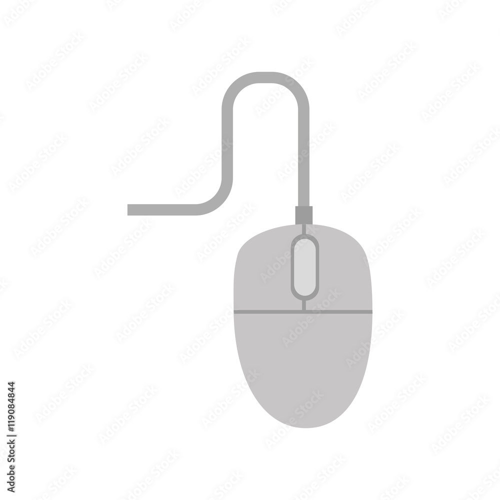 computer mouse device technology and electronic object vector illustration computer mouse device technology and electronic object vector illustration