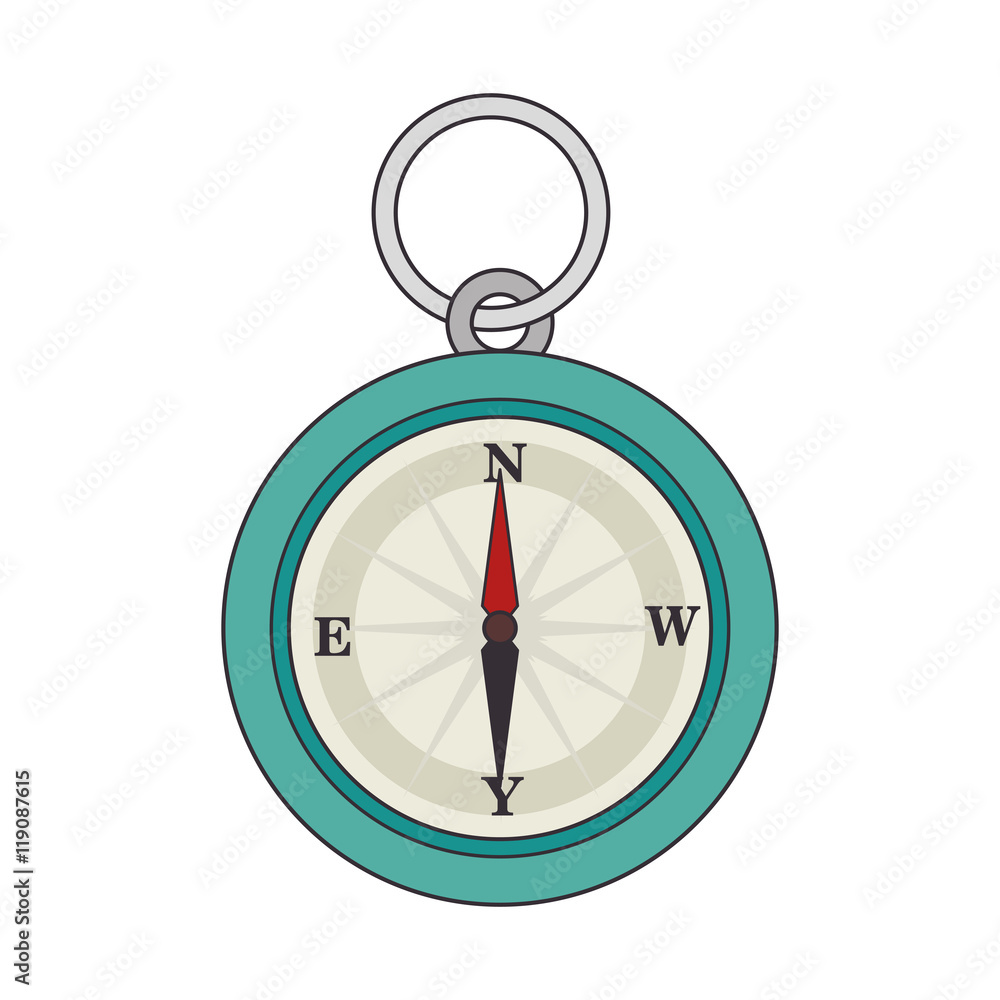 blue compass ubication and navigation device vector illustration blue compass ubication and navigation device vector illustration