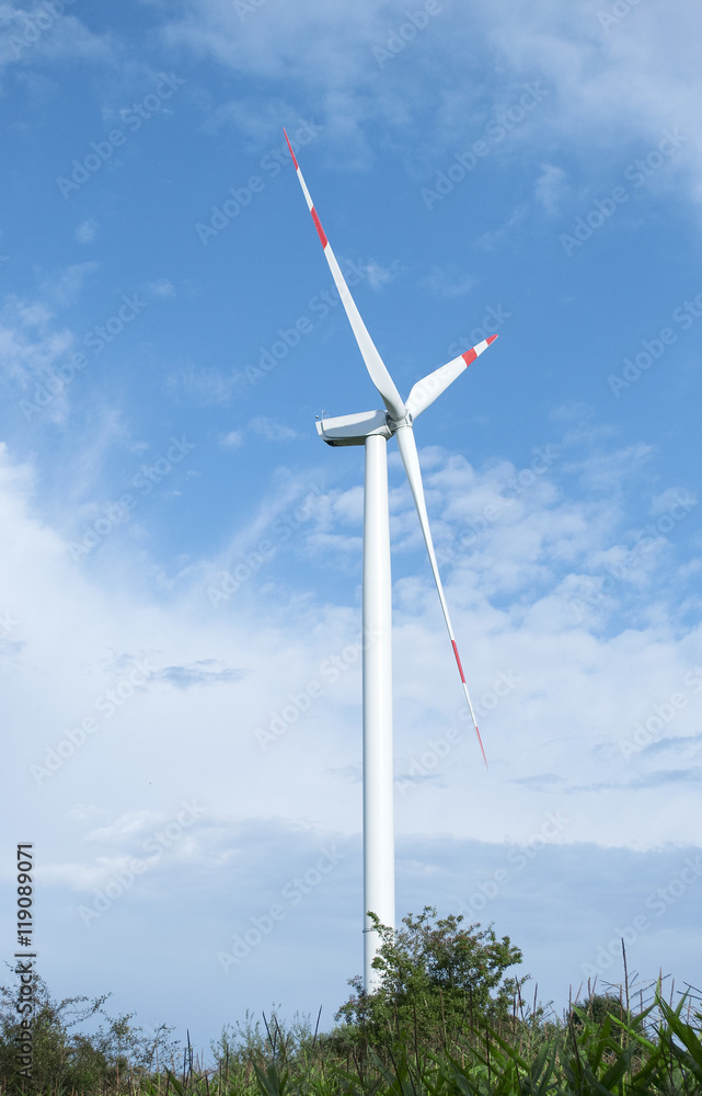 Windpark Anlage in Schleswig-Holstein, Deutschland Windpark Anlage in Schleswig-Holstein, Deutschland