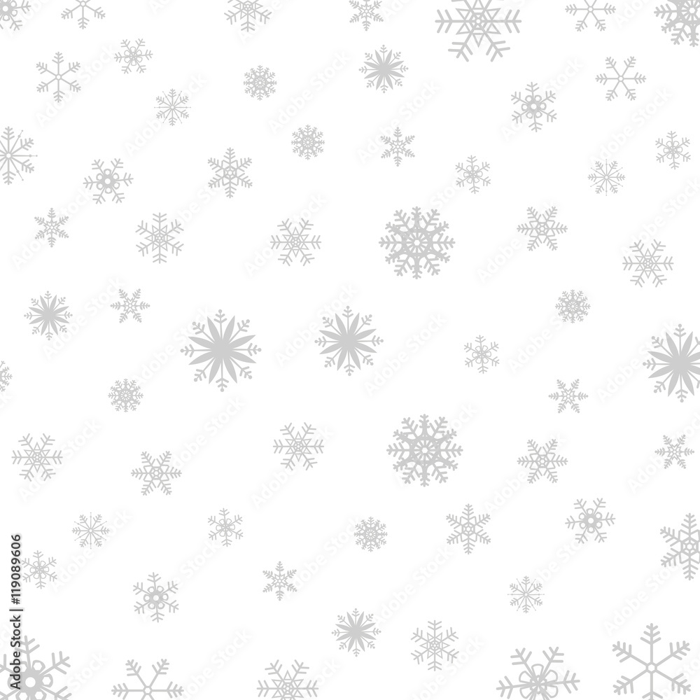 winter season snowflake gray background cold nature vector illustration winter season snowflake gray background cold nature vector illustration