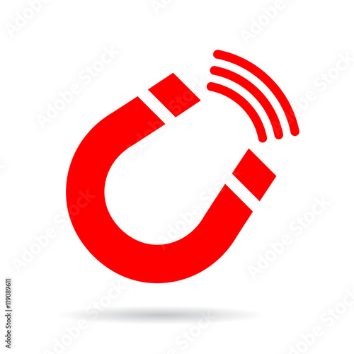 Magnet vector sign