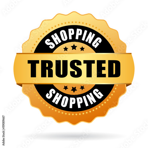 Trusted shopping emblem