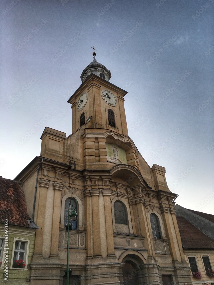 Catholic church, Brasov, Romania
