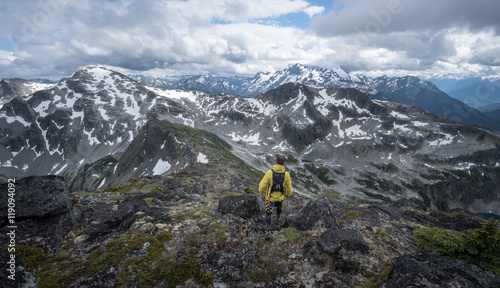 Mountain climbing in BC 5