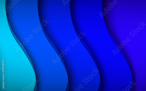 Abstract blue background. Vector Illustration