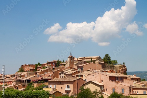 Il villaggio di Roussillon - Francia