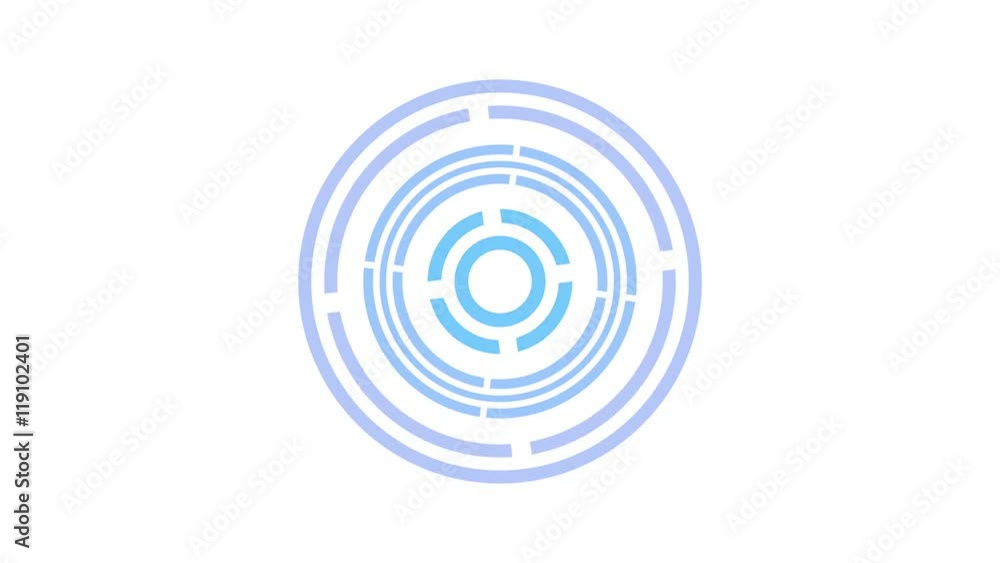 loading screen circular, blue on white background - 4k 30fps loop - video texture, seamless animated element loading screen circular, blue on white background - 4k 30fps loop - video texture, seamless animated element