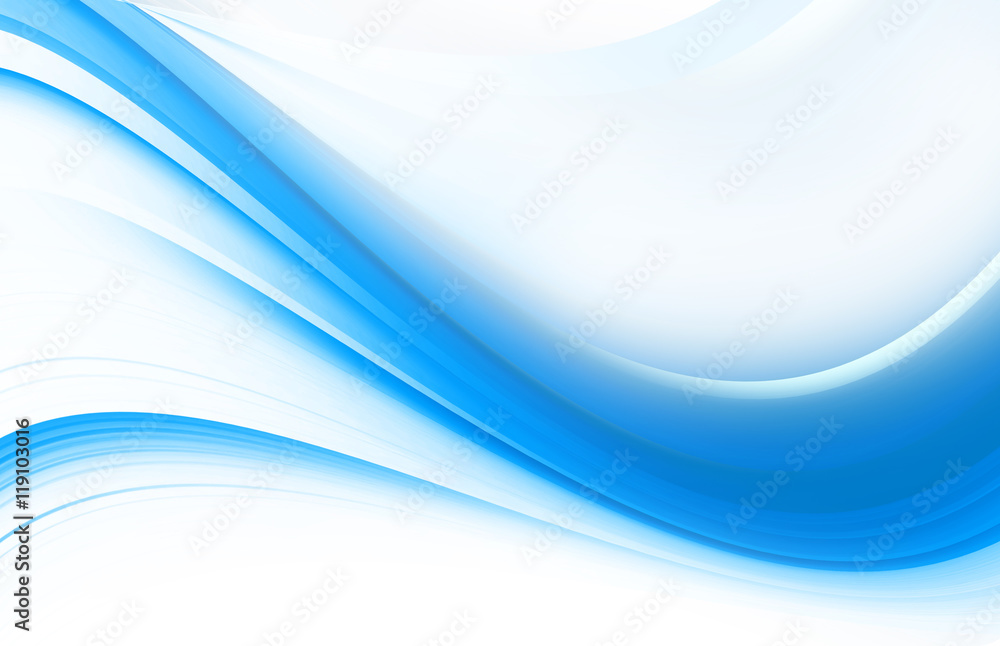 Fototapeta premium Abstract wave design