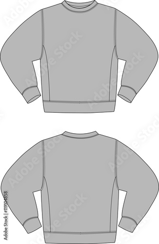Illustration of sweat shirt 