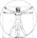 Vitruvian Man Leonardo da Vinci