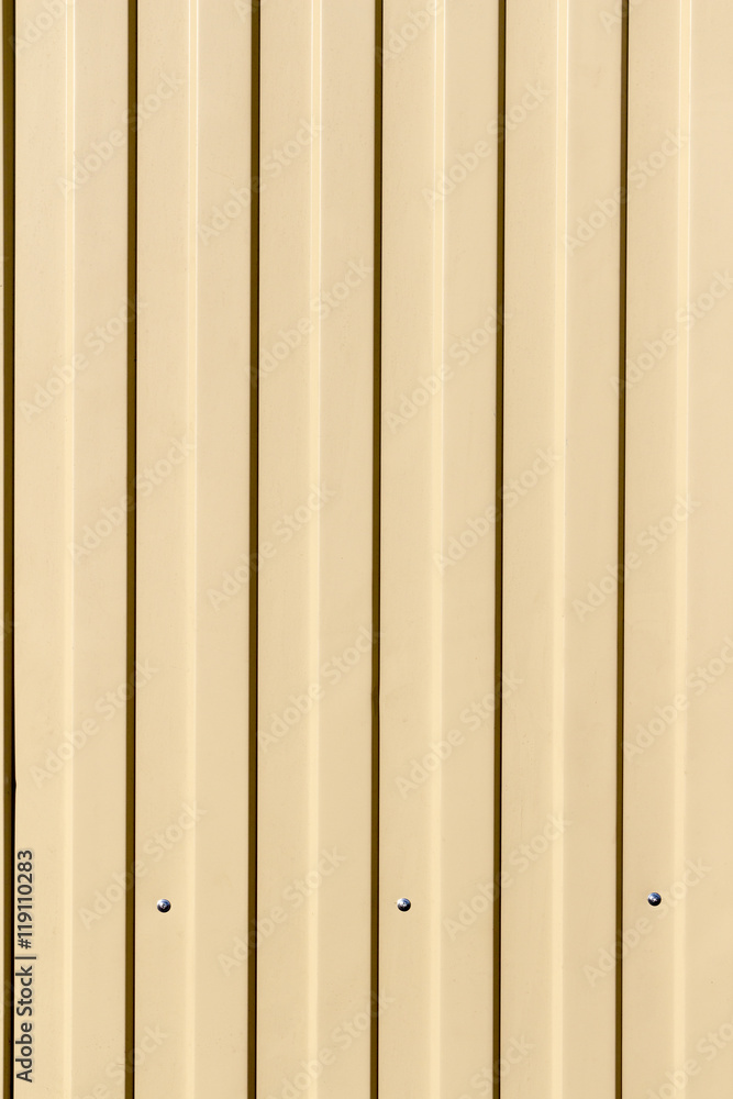 Naklejka premium Beige profile sheet