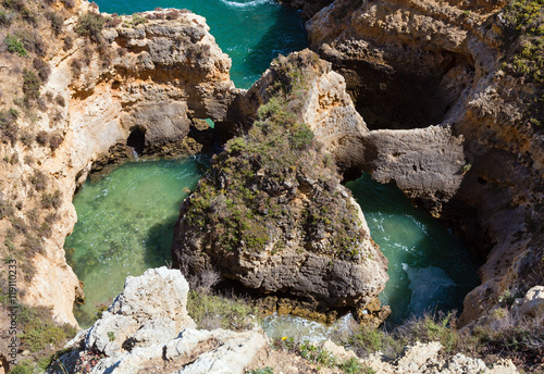 Atlantic rocky coast (Ponta da Piedade, Lagos, Algarve, Portugal
