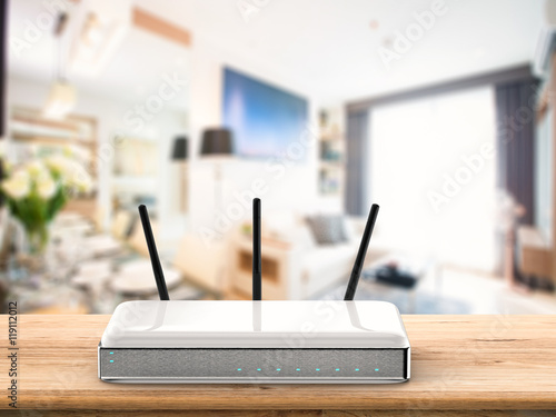 Obraz na płótnie wireless router
