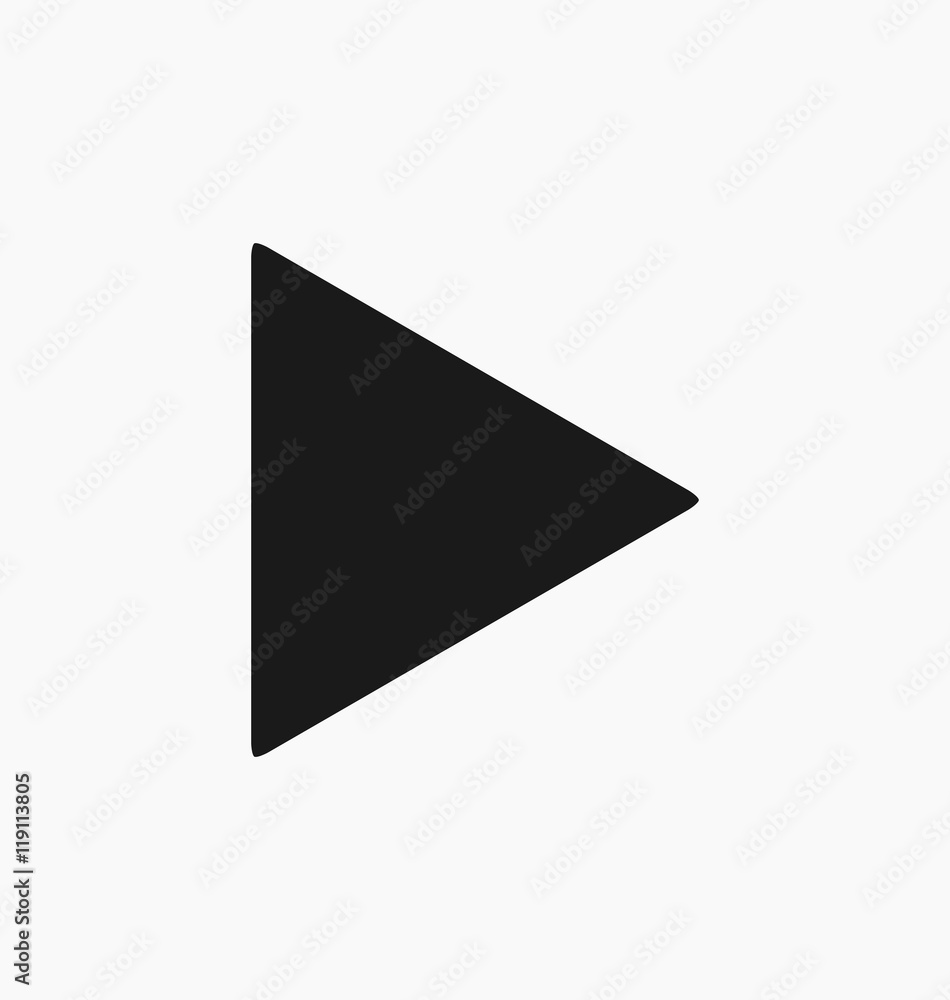Media player play button Media player play button