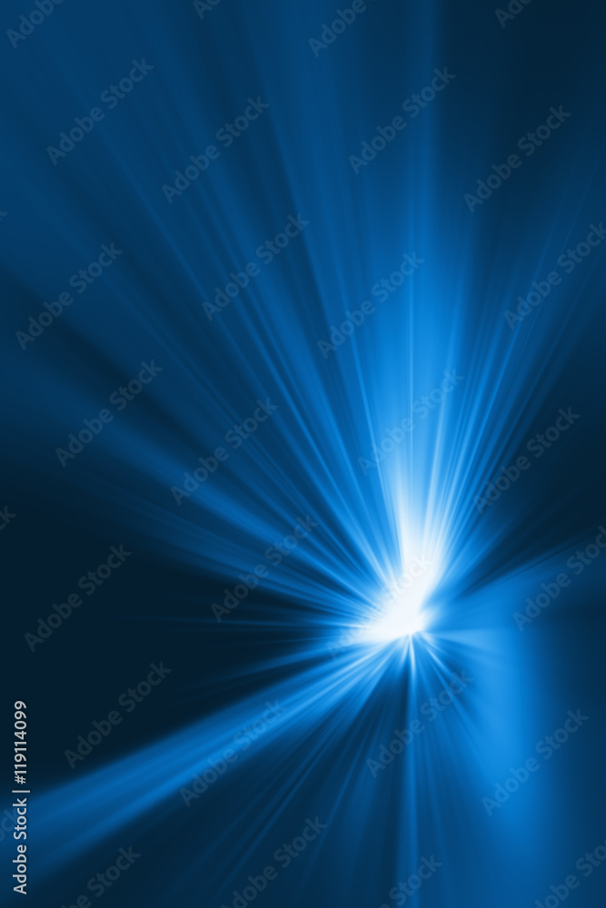 Blue Abstract Zoom background
