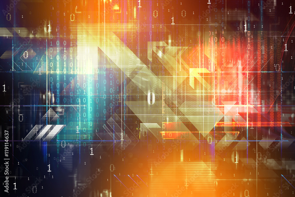 Obraz premium Technology Abstract