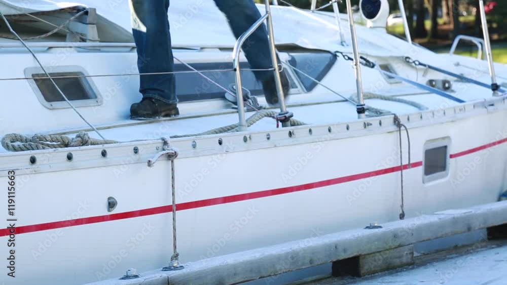 Male stepping boat shoes Male stepping boat shoes