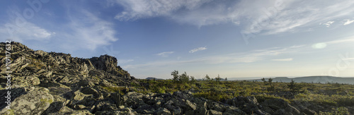 The panorama of the Nothern Urals