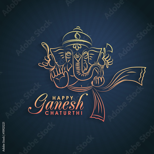 Lord Ganesha for Ganesh Chaturthi.