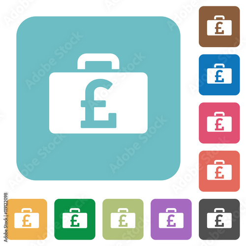 Free Download Flat Pound bag icons - GFXLoad