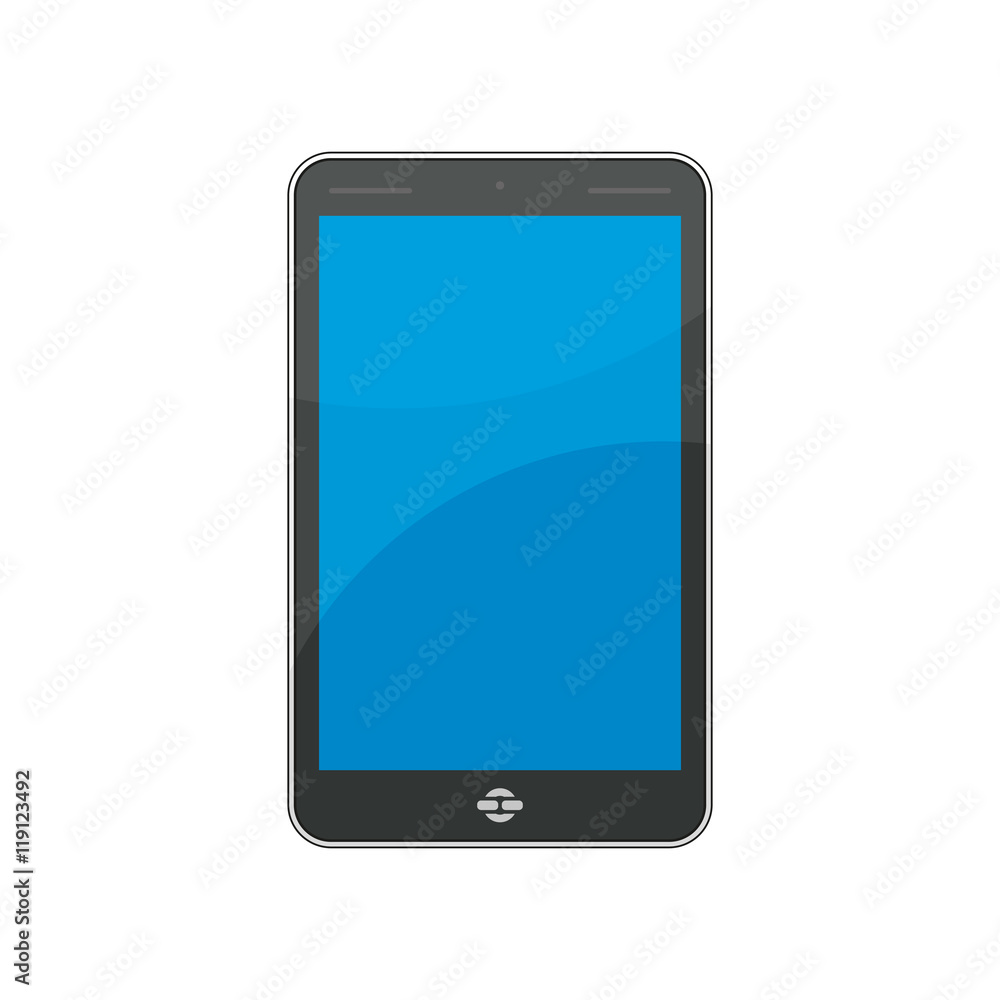 The phone with the dark chassis. The phone with the dark chassis.