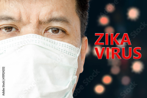 Bilde på lerret Zika Virus