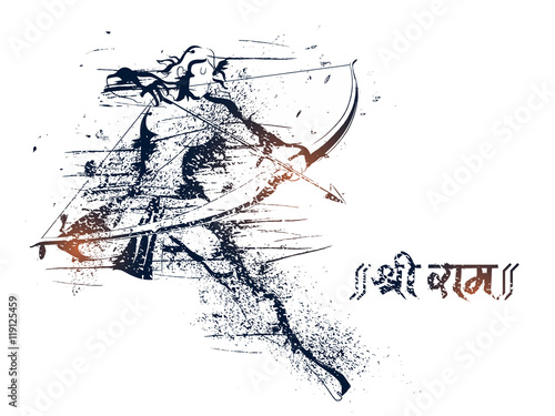 Lord Rama For Happy Dussehra celebration.