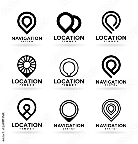 Set of map pointers (2)