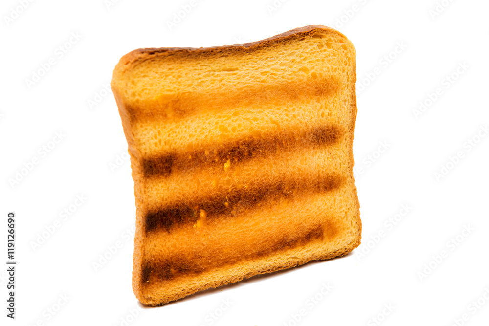 Fried toast biscuit breakfast. Fried toast biscuit breakfast.