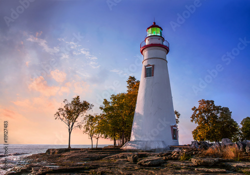 Sunrise At The Marblehead Lighthouse