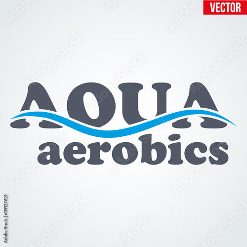 Symbol of Aqua Aerobics