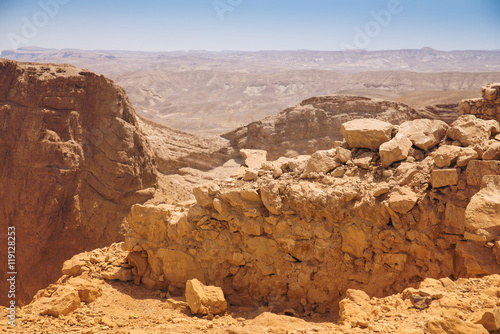 Mountain views in Masada photo