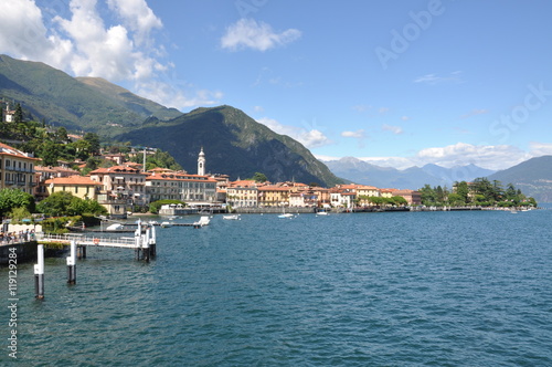Italian town Bellagio and Como lake, Italy