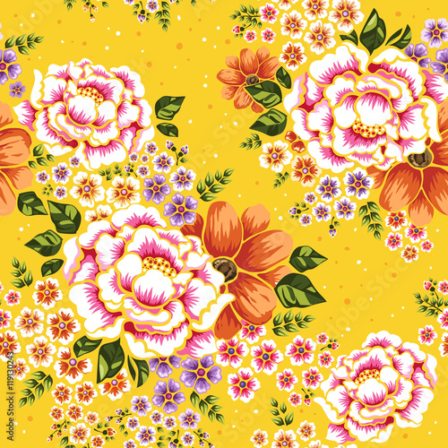 Floral seamless pattern