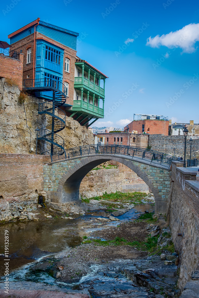 Abanotubani  is the ancient district of Tbilisi