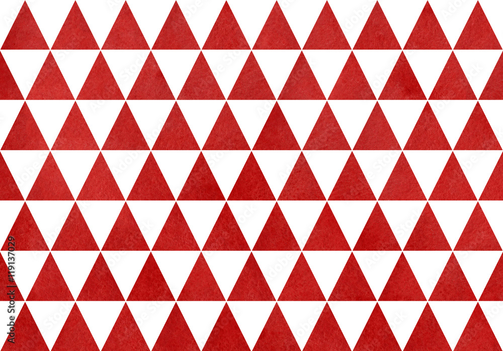 Watercolor triangle pattern. Watercolor triangle pattern.