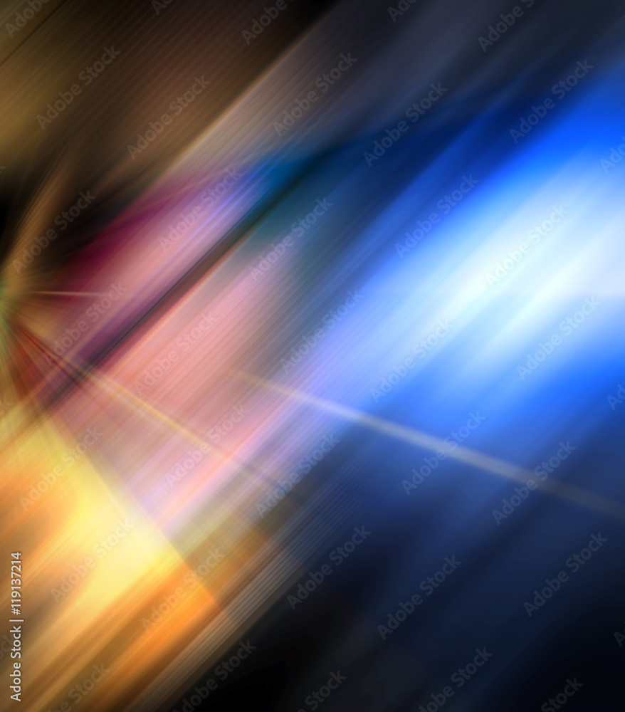 Abstract background in blue, yellow, purple colors
