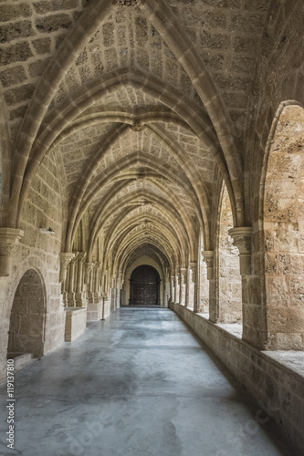 Claustro del monasterio de Piedra (Zaragoza)