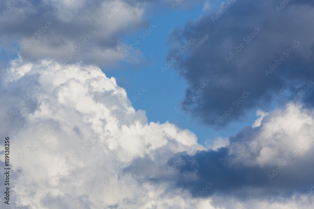 Clouds. Heavy rain expected.