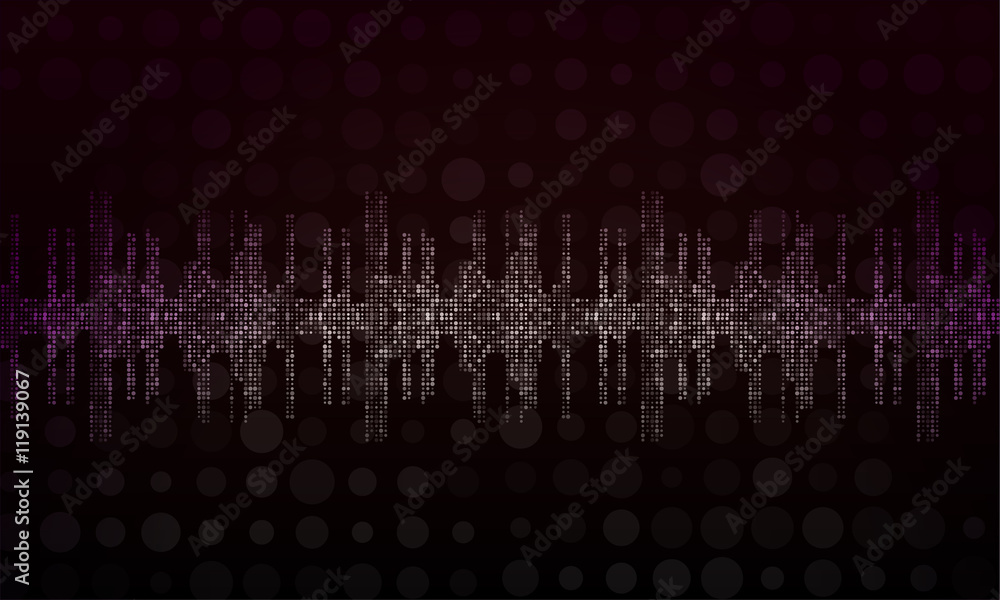 Fototapeta premium Abstract technological background.Vector illustration