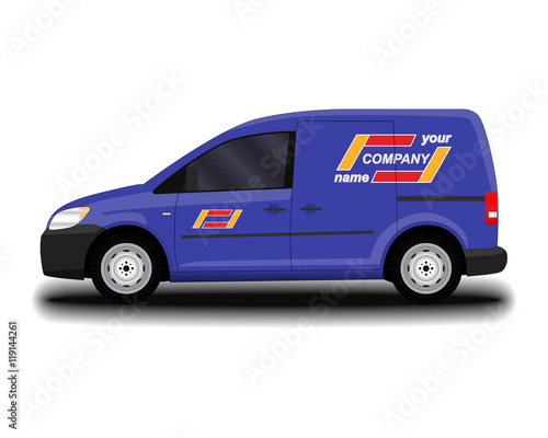 Commercial Vehicle. Van