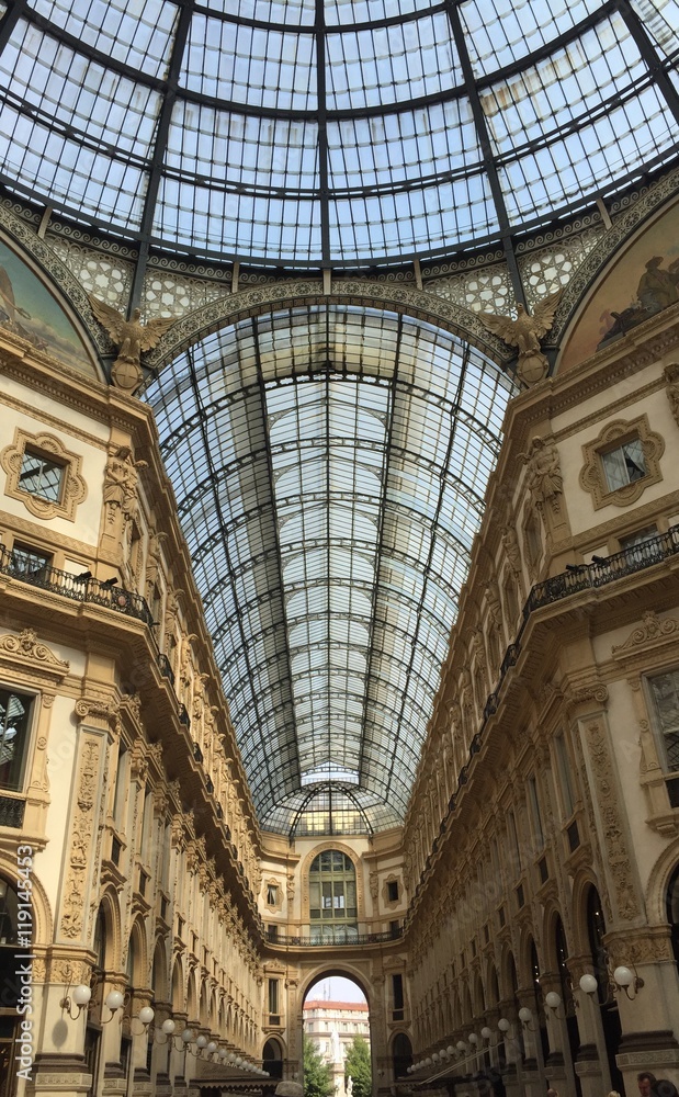 Galleria Vittorio Emanuele II, Milano, Italia